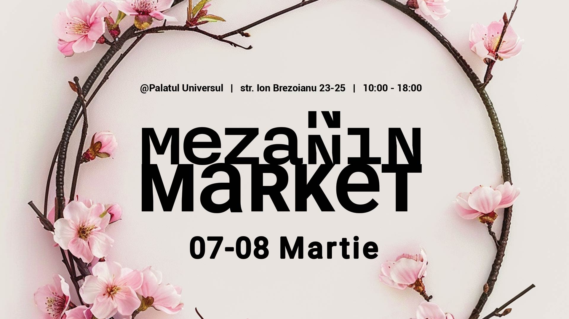 Last weekend of the spring season Mezanin Market
